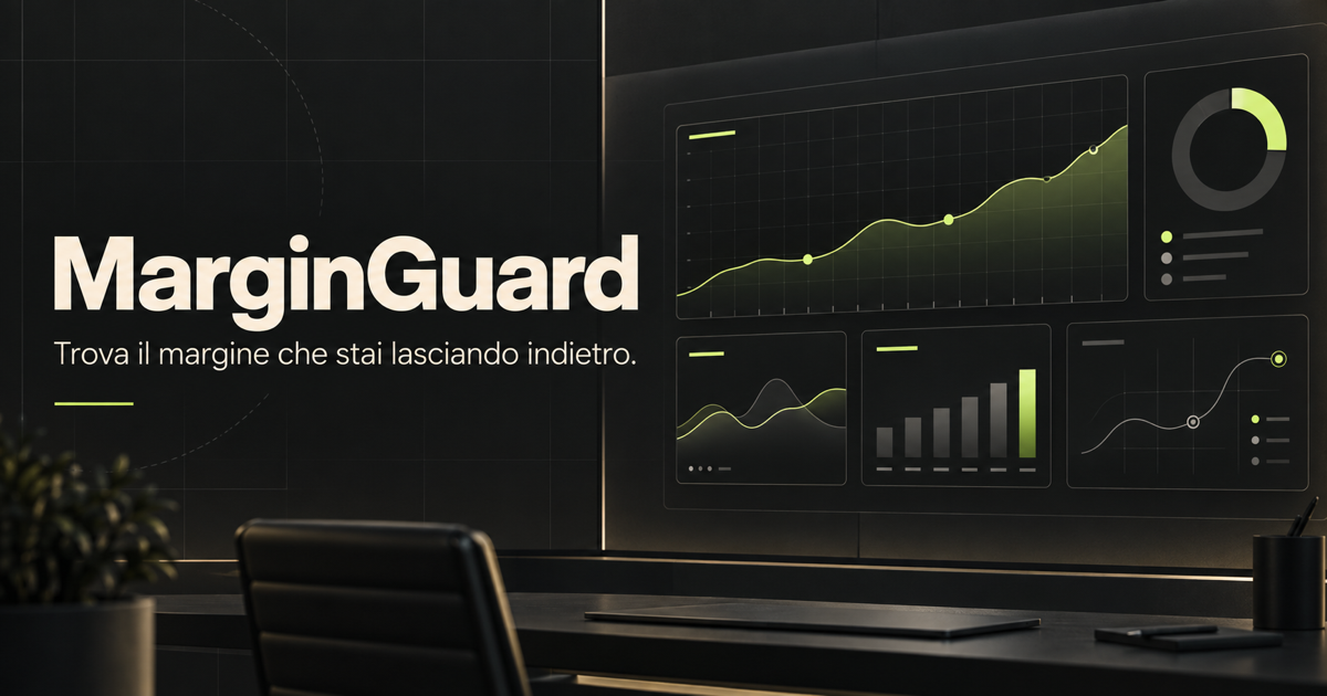 Signature visual MarginGuard - pannello economico